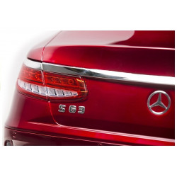 Auto na Akumulator Mercedes S63 Czerwony Lakier