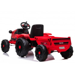 Traktor na Akumulator z Przyczepą CH9959 Czerwony