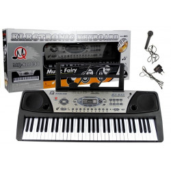 Organy Keyboard + Mikrofon Zasilacz MQ-810 MP3