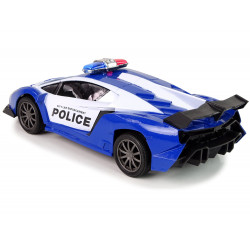 Auto Wyścigowe Policja R/C Zdalnie Sterowane Policyjne + Akumulator