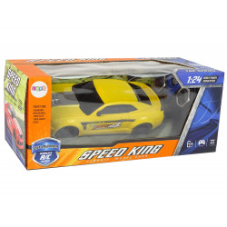 Sportowe Szybkie Auto Zdalnie Sterowane R/C Żółte 1:24 Speed King