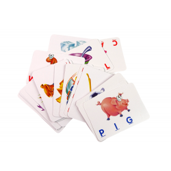 Gra do nauki angielskiego Dopasuj Literki 30 kart