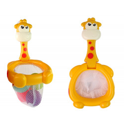 Zabawka Do Kąpieli Mini Koszykówka Żyrafa Gumowe Piłki