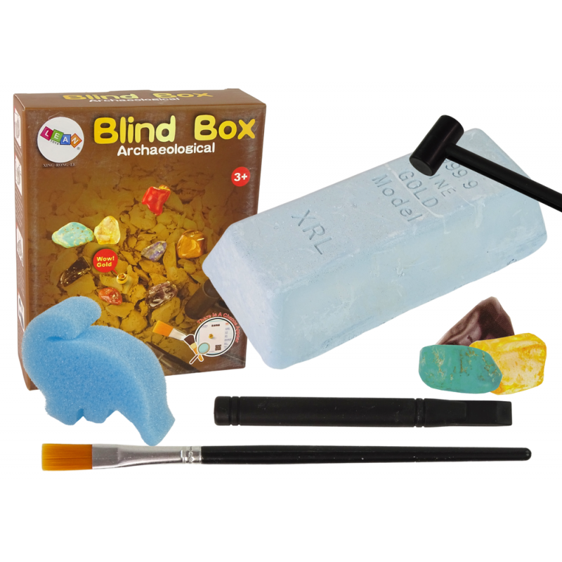 Zestaw Wykopaliska Minerały Kopalnia Skarby Blind Box