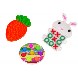 Zestaw Zabawek Wielkanocnych Fidget Toys Antystresowe 18 Elementów