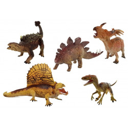Zestaw Zwierząt Dinozaury 6 elementów w Worku