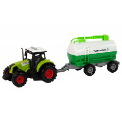 Traktor dla Dzieci z Przyczepką Cysterna Autko Farma