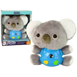 Koala Projektor Dźwięki Zabawka Interaktywna Szara