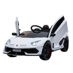 Auto na Akumulator Lamborghini Aventador Biały