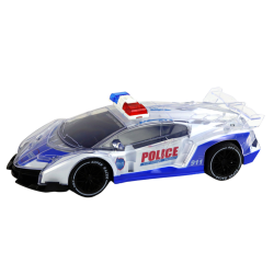 Policyjne Auto Sportowe Zdalnie Sterowane RC Skala 1:16 Światła