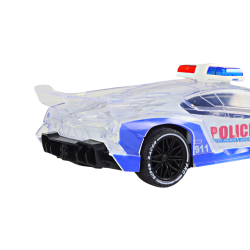 Policyjne Auto Sportowe Zdalnie Sterowane RC Skala 1:16 Światła