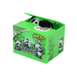 Skarbonka Panda Nauka Oszczędzania Miś Zielone Pudełko