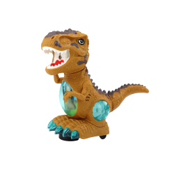 Dinozaur Tańczący Czujnik Przeszkód Światła Dźwięki Żółty